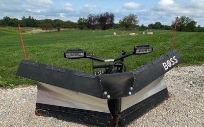 9’2” Boss Stainless Steel DXT “Demo” Snowplow – $9,475