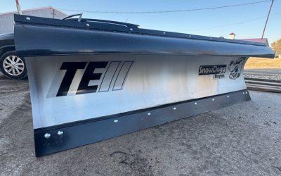 Buyers Snow Dogg 9’ Stainless Steel Skid Steer/Loader Snow Plow – $4,295
